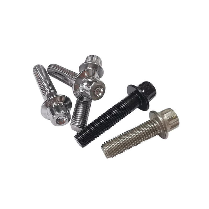 12 point flange screw na may nabawasan na shank