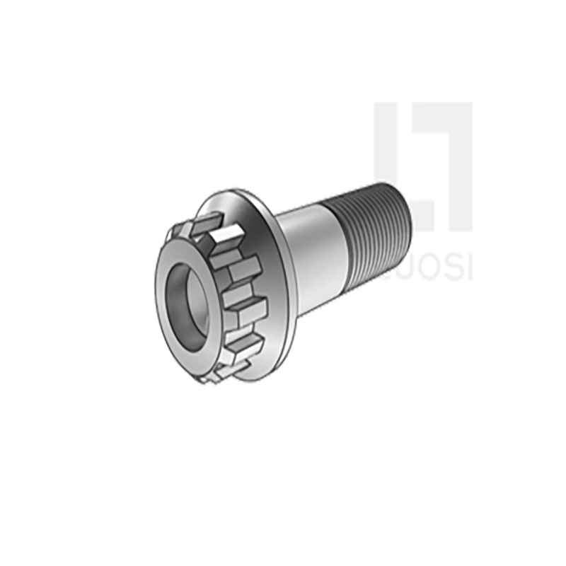 12 ngipin spline bolts na may flange
