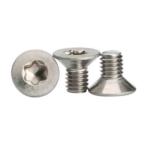 6-lobe 90 ° flat head screws