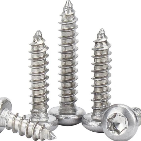 6-lobe pan head tapping screws-type r
