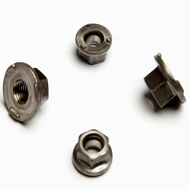 6 Projection Hex Weld Nut na may Flange