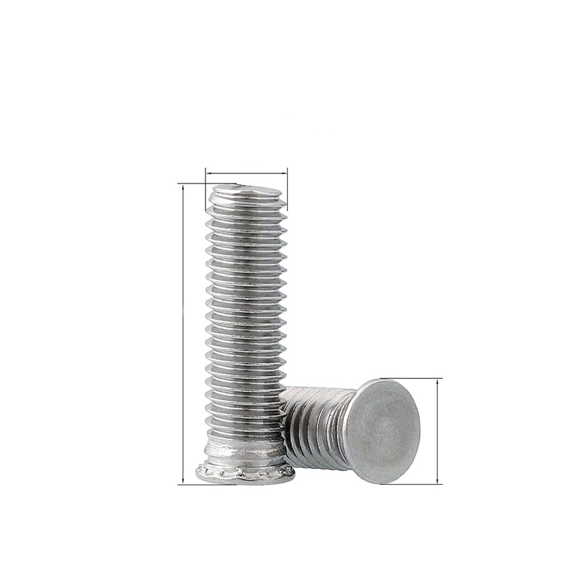 Aluminyo haluang metal self clinching flush head studs