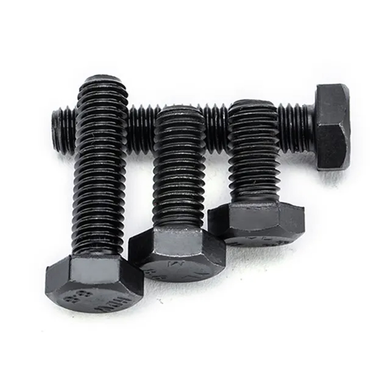 Black oxide hex bolt na may tagsibol na tagapaghugas ng pinggan