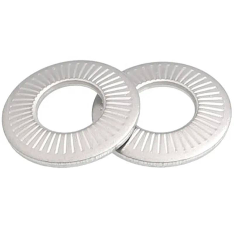 Conical Knurled Spring Washers