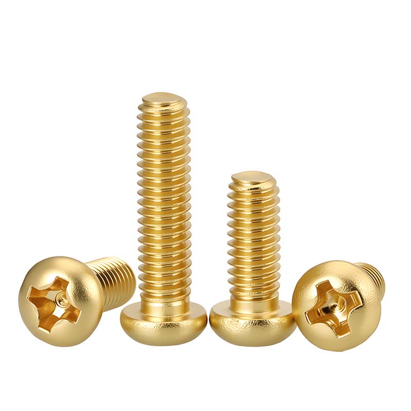 Ang cross recessed itinaas ang mga cheese head screws