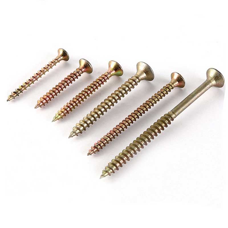 Cross recessed screw