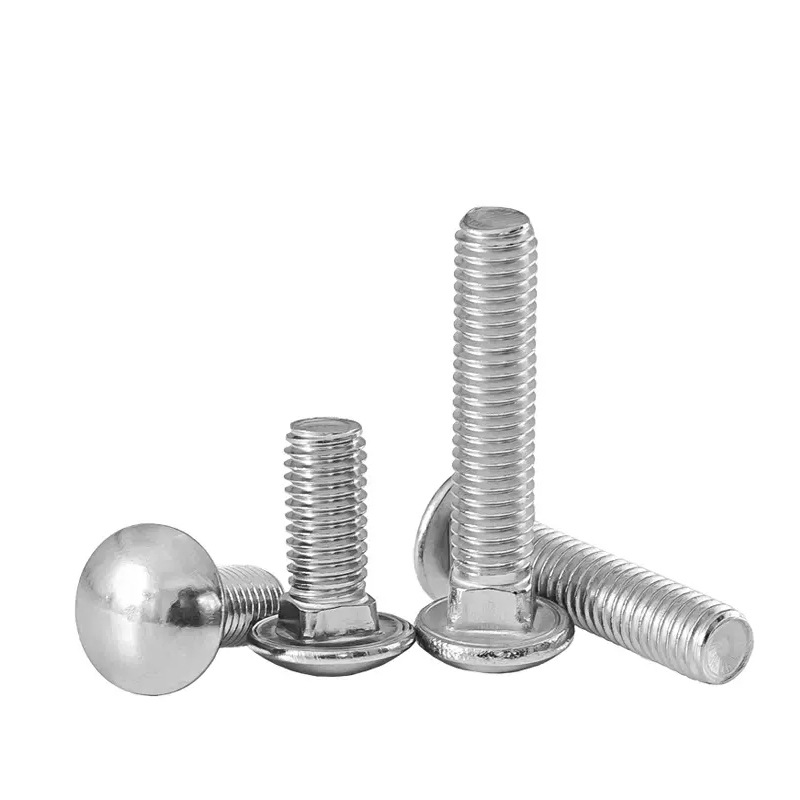 Cup head square leeg bolts