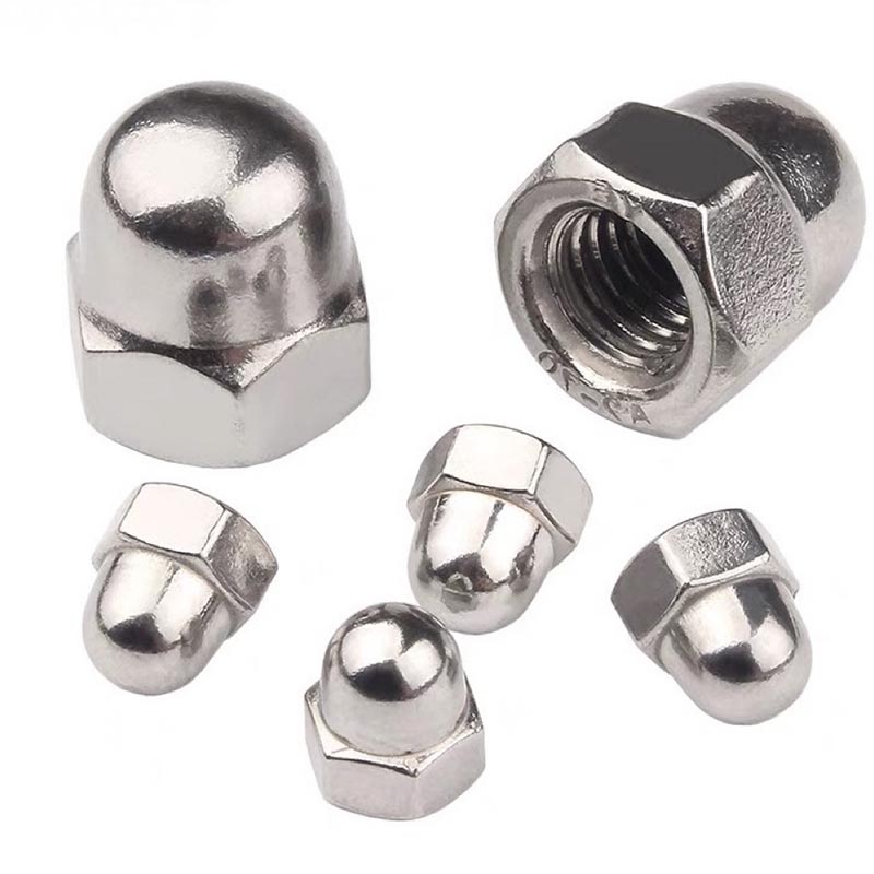 Domed cap nuts