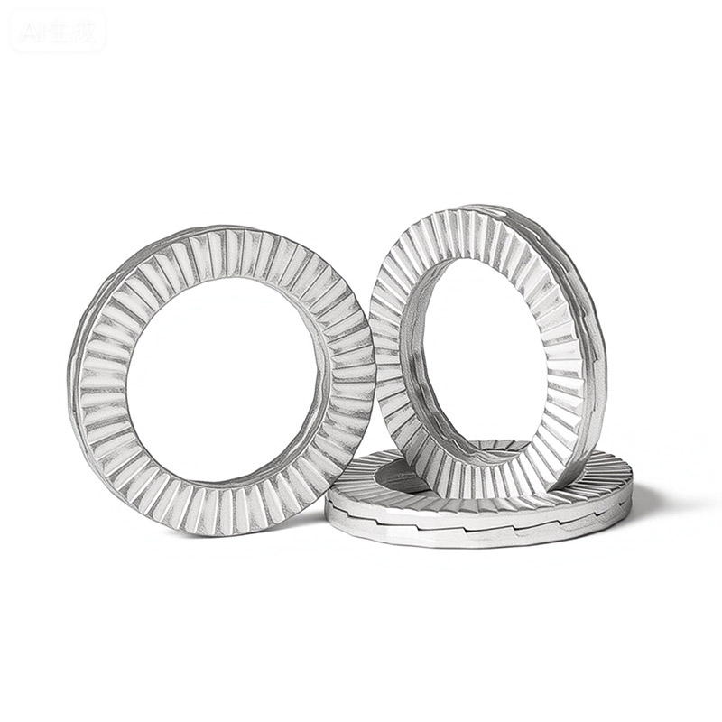 Double Fold Self Locking malalaking Washers