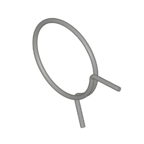 Nababanat na hoop steel wire type