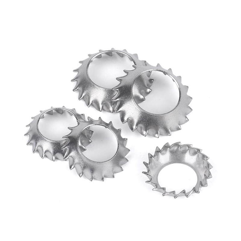 Mga Panlabas na Tooth Lock Washer na May Countersunk
