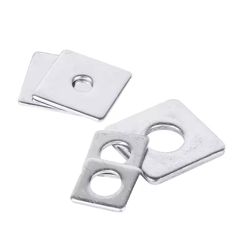 Flat square washers