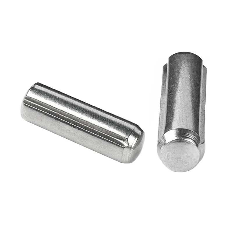Grooved pin buong haba na kahanay na singit na may piloto
