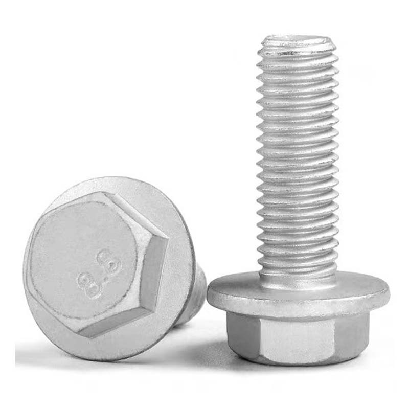 Malakas na hex flange screws