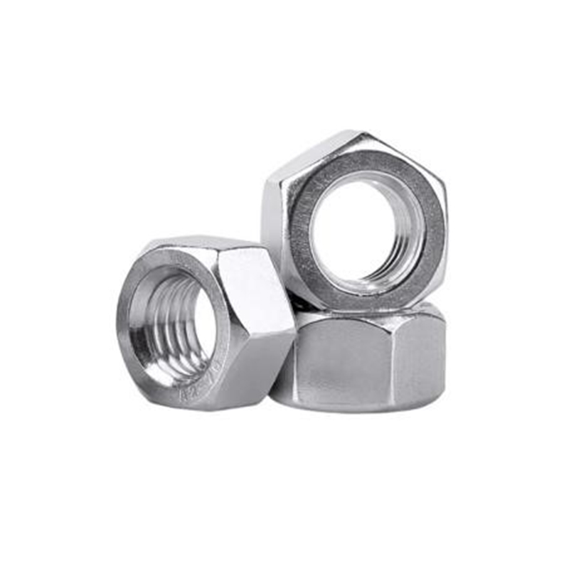 Malakas na hex flat nuts