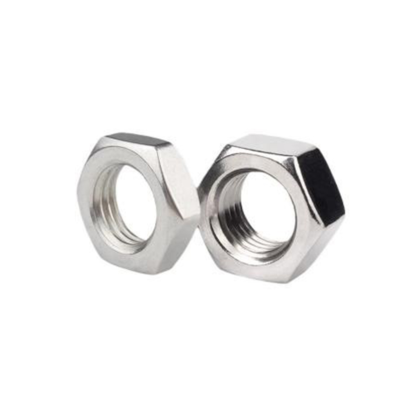 Hex flat jam nut