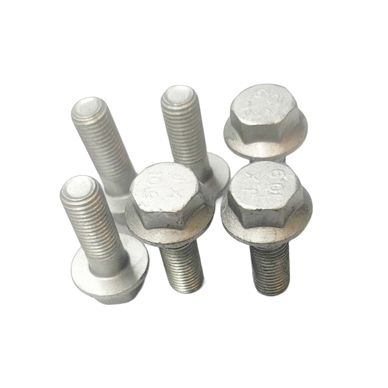 Hexagon bolts na may flange