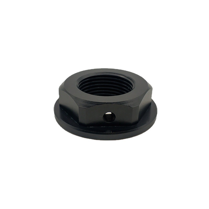 Hexagon collar nuts na may pinong thread