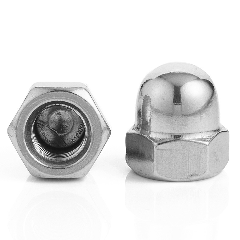 Hexagon domed cap nuts