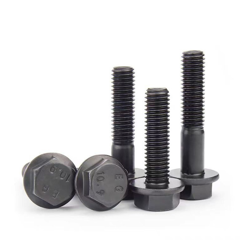 Hexagon flange bolt na may ngipin