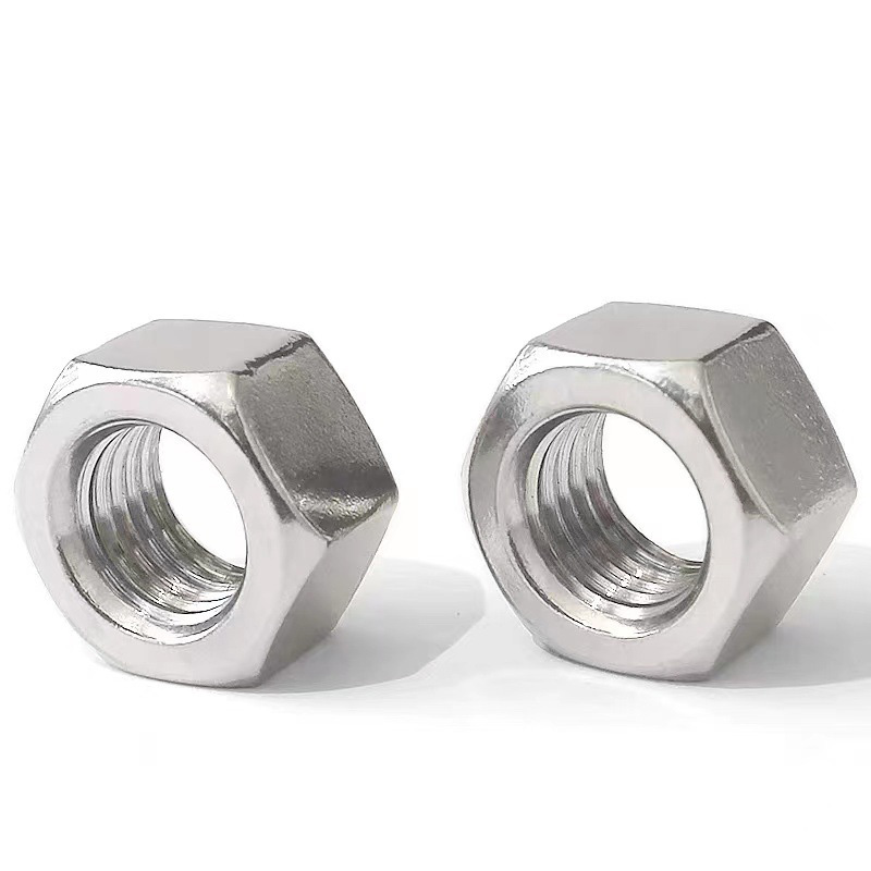 Hexagon flat jam nut
