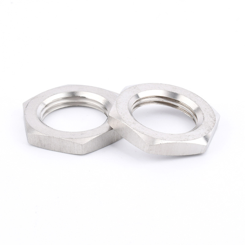 Hexagon flat jam nuts