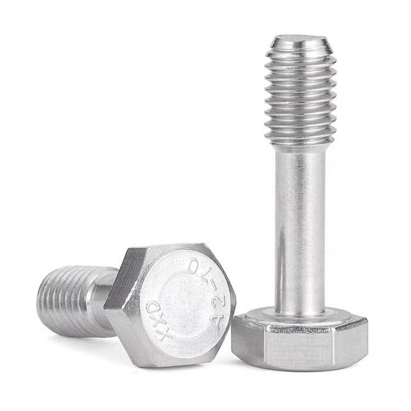 Hexagon head screw na may waisted shank k end
