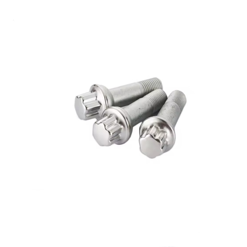 Hexalobular head bolt na may malaking flange