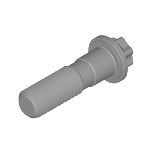 Hexalobular head bolts na may malaking flange