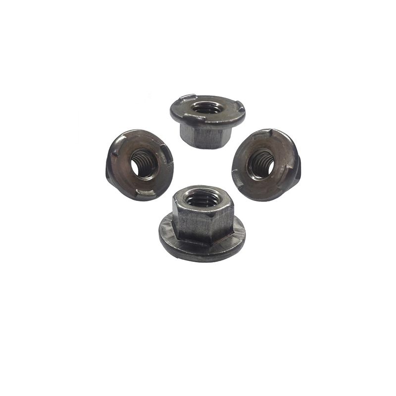 Mataas na kahusayan hex weld lock nuts na may flange