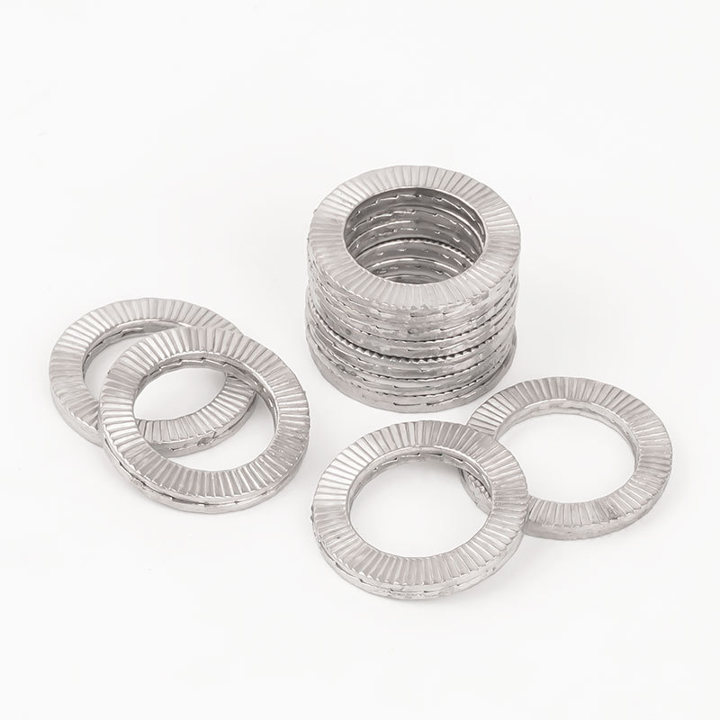 Mataas na lakas na doble na natapos ang self -locking washer