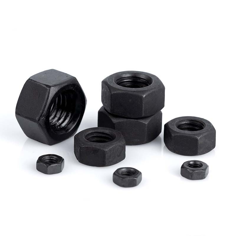 Mataas na lakas hexagon nuts para sa mga istruktura ng bakal