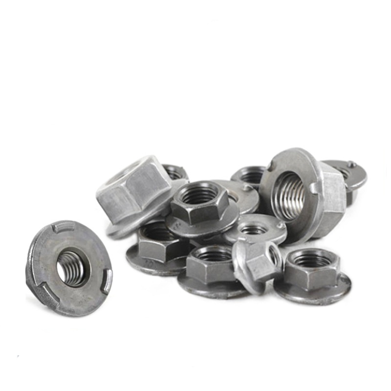 Mataas na lakas weld hexagon nut na may flange