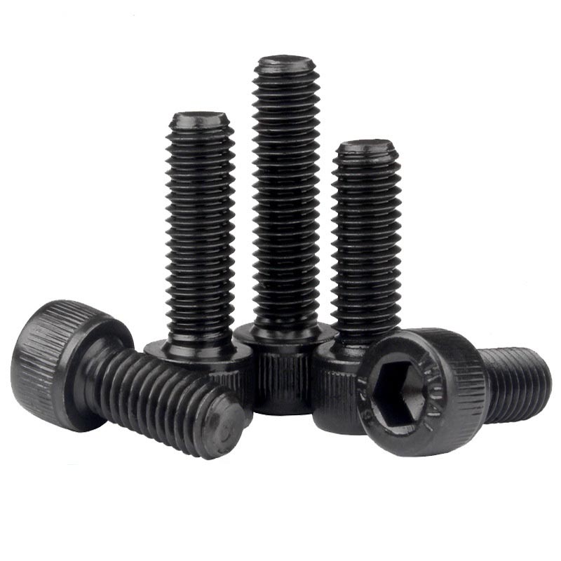 Knurled head hexagon socket screw