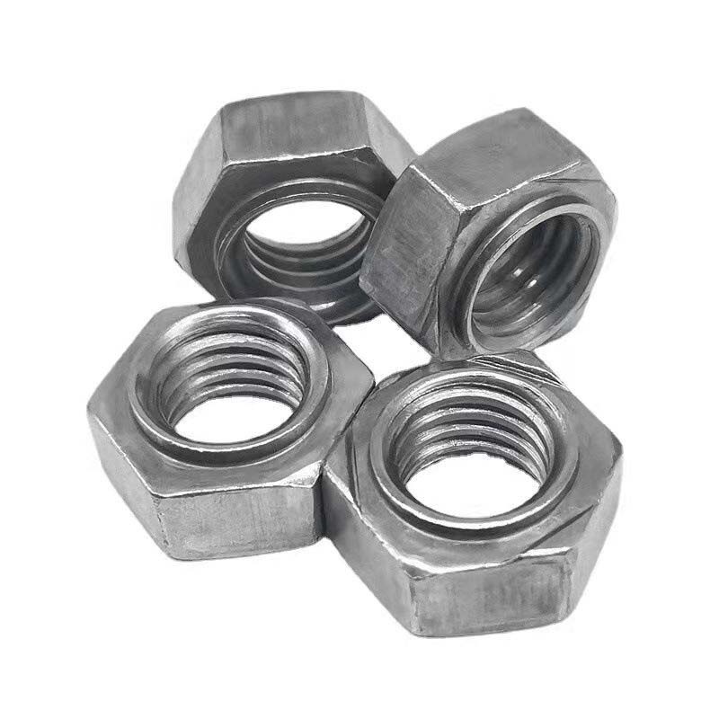 Metric hex nuts para sa paglaban ng projection welding