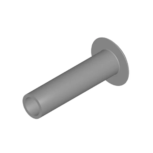 Mushroom Head Semi Tubular Rivets Screws Ferrous Metal