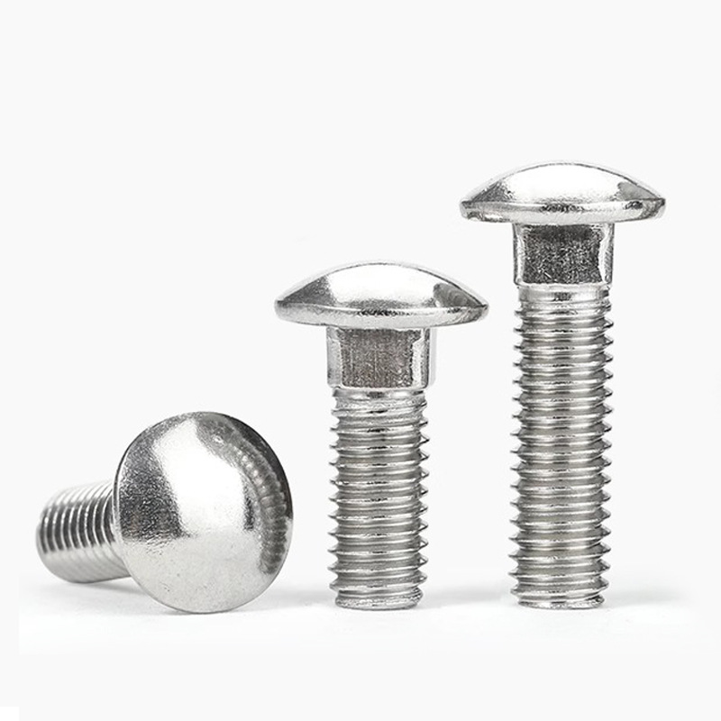 Mushroom head square leeg bolt