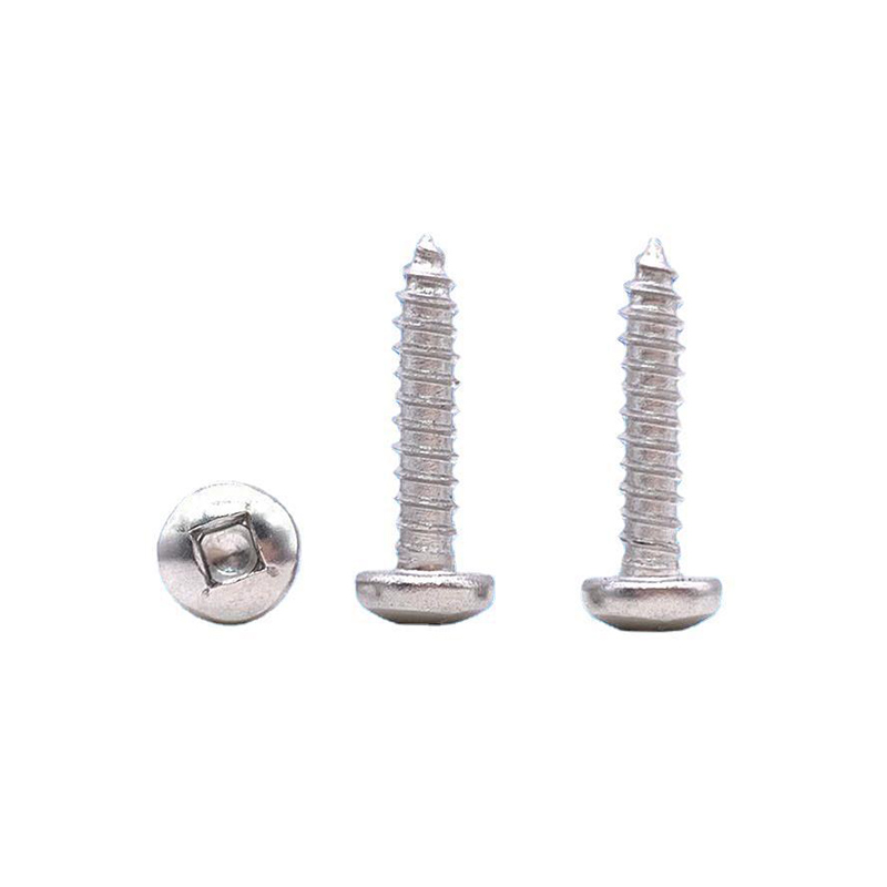 Pan head screw na may square slot