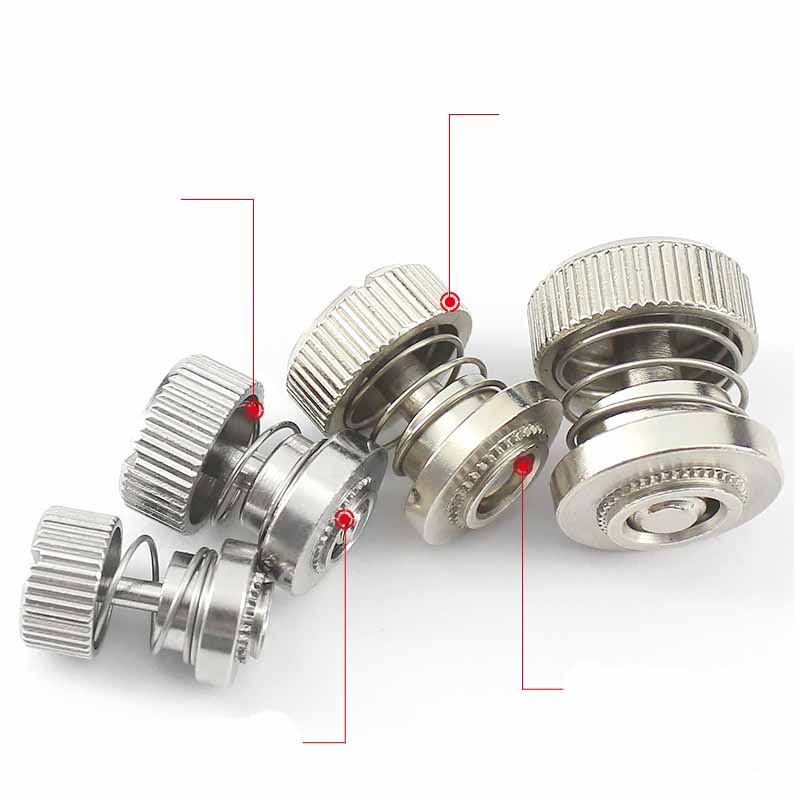Panel spring screw