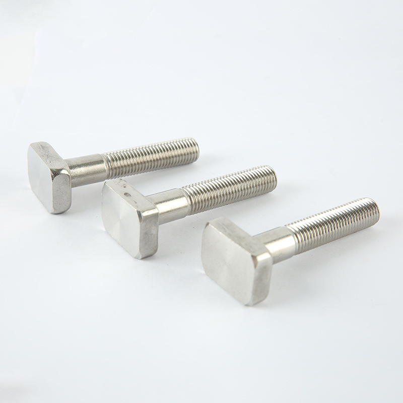 Rectangular counter counter head bolt