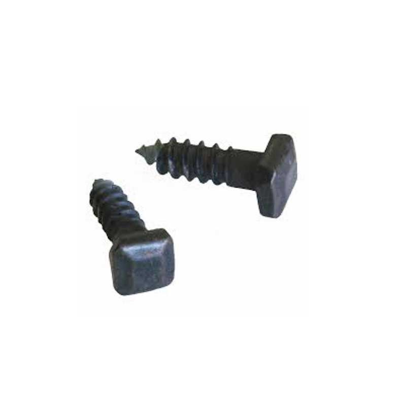 Matatag na Square Head Lag Screws Black Oxide Finish