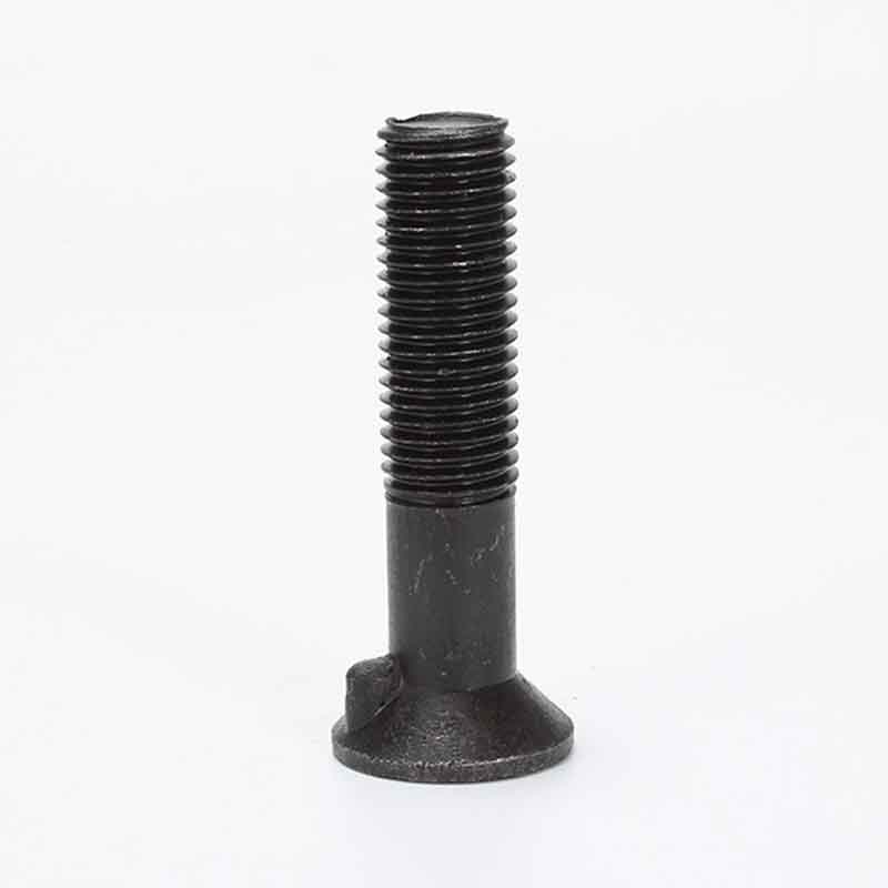 Magaspang na flat head bolt na may reverse key
