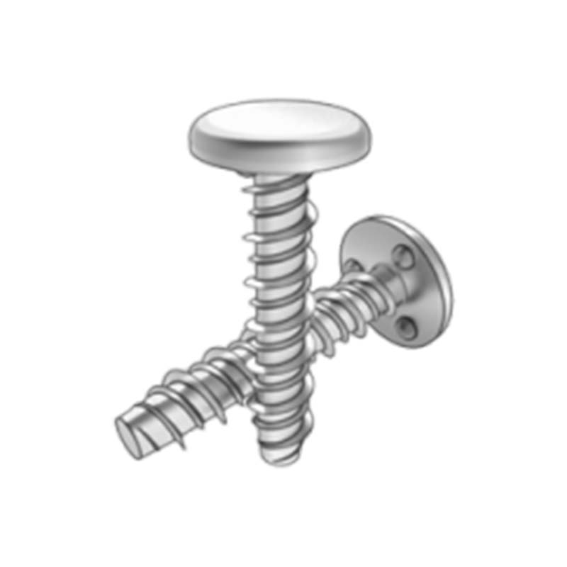Round flat head projection weld studs