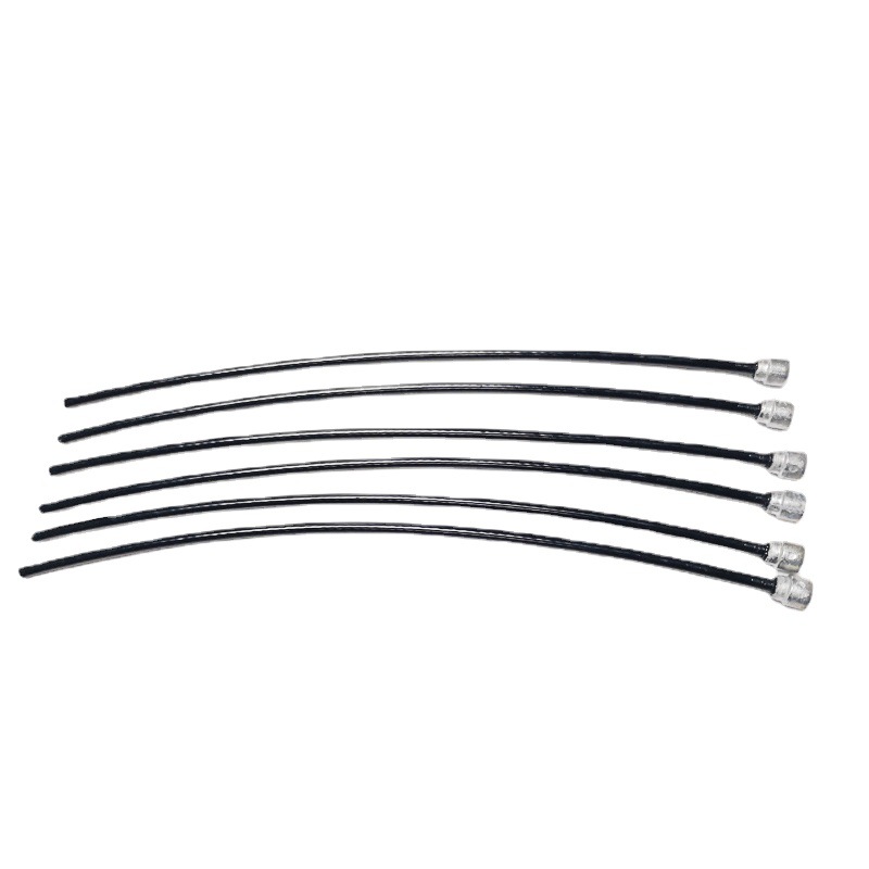 Rust inhibiting galvanized steel wire