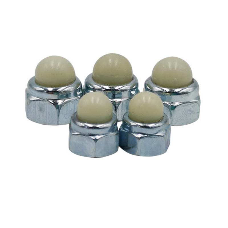 Pag -lock ng sarili ng domed cap nut