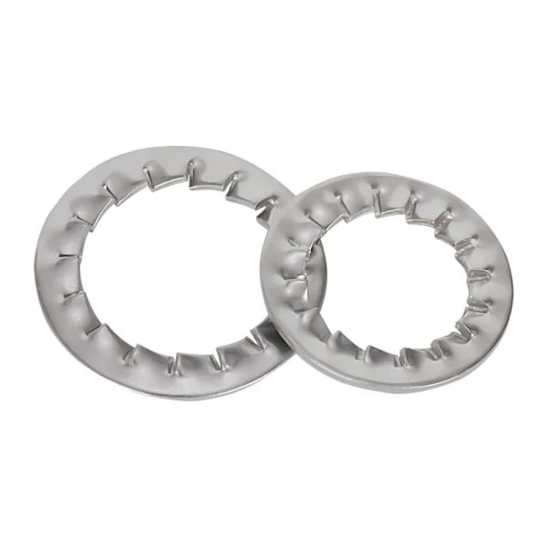 Serrated lock washers panloob na ngipin