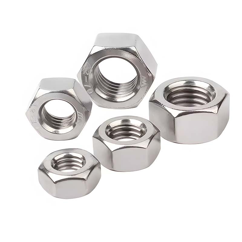 Solong chamfered hex nut