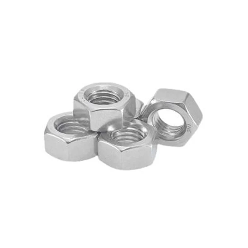 Single Chamfered Hexagon Nut At Style 1