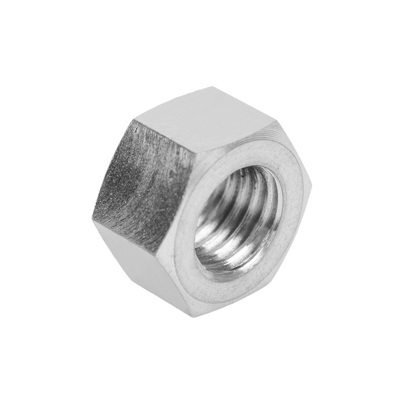 Solong chamfered hexagon nut para sa panig