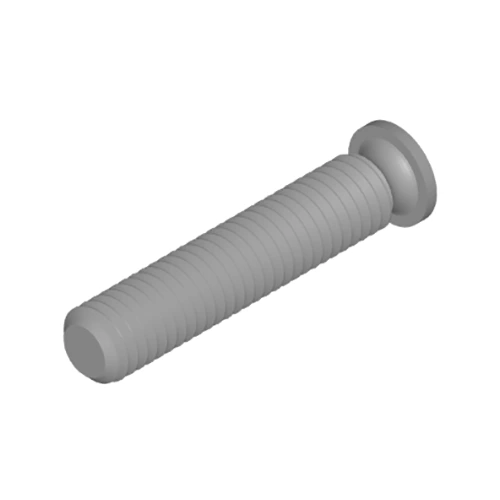 Single point welding screw
